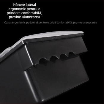 Cutie din plastic cu compartimente pentru fructe, pentru bar și cocktailuri, marcă Fruit box, calitate primă clasă, nu este importată