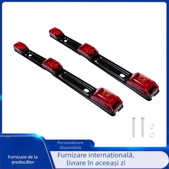 Lumina LED pentru camioane, cadru din oțel, 9 LED, 24V, 4.5W, 5000-15600 lm