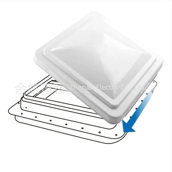 Capac de ventilație pentru acoperiș RV | POWER LINK polipropilenă VL200B/VL200W | protecție împotriva prafului, insectelor și ploilor | Compatibil cu modelele RV VENTLINE PRE2008 și ELIIXIR (din 1994)
