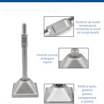 Ciocan electric de demolare cu dalta plată, oțel 40Cr, model 2412, brand Select, unealtă compactă de ciocănire