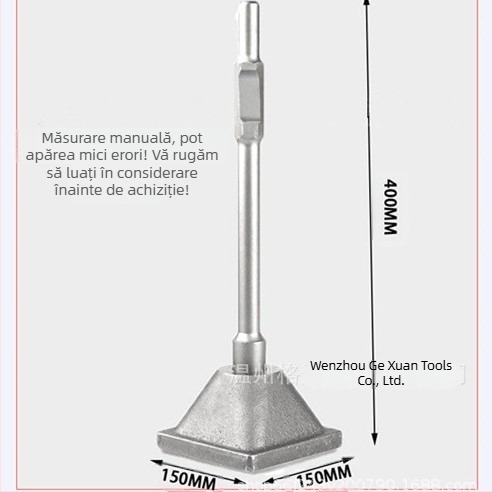 Ciocan electric de demolare cu dalta plată, oțel 40Cr, model 2412, brand Select, unealtă compactă de ciocănire