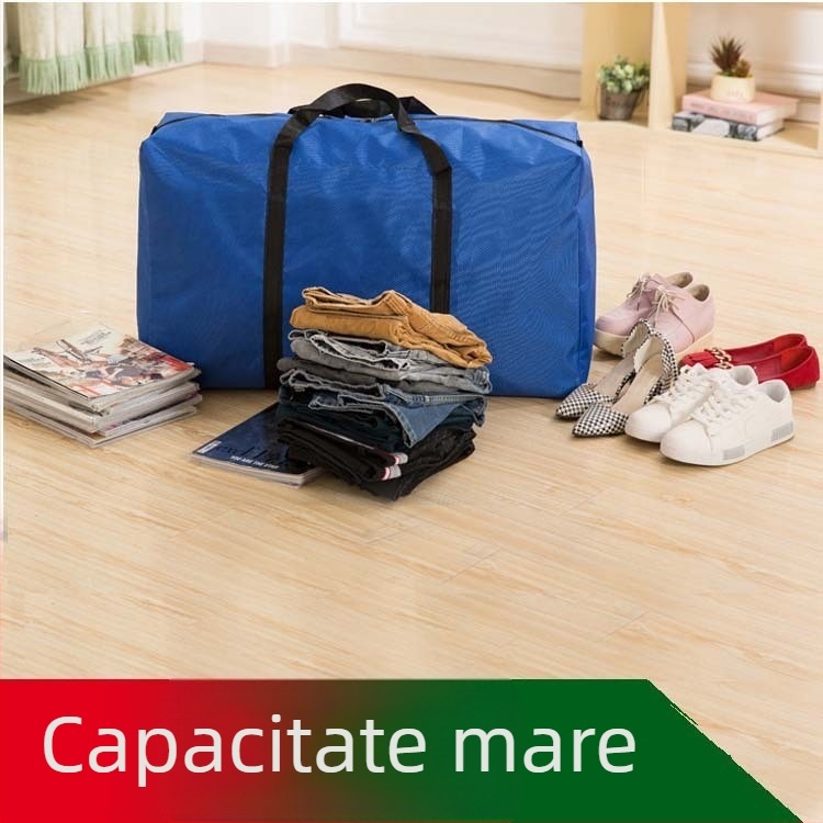 Geantă de depozitare din țesătură Oxford, capacitate 56–75 L, unisex, respirabilă, impermeabilă, rezistentă la uzură, culoare solidă, brand Boren, pentru călătorii de recreere