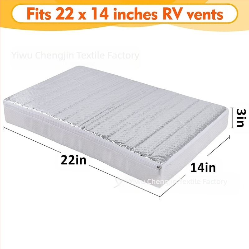Capac de lucarnă pentru RV, cu folie de aluminiu pentru protecție termică, perdea de intimitate, montaj cu Velcro, universal pentru ferestrele mașinii