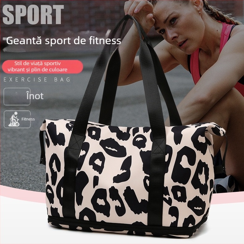 Geantă unisex pentru călătorii și antrenament, 20–35L, material Oxford, respirabilă și impermeabilă, căptușeală poliester, stil urban minimalist