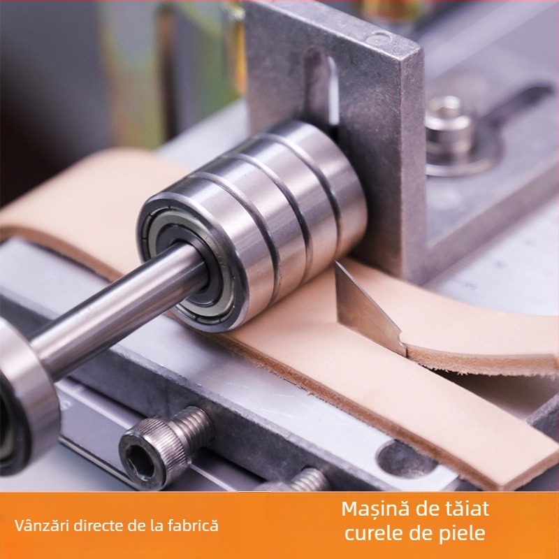 Tăietor pentru benzi din piele, din aliaj de aluminiu pentru aviație, model de birou pentru uz casnic, seria de tăiere a benzilor din piele