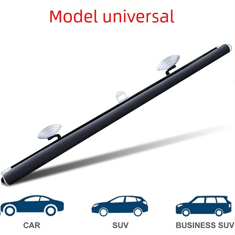 Parasolar auto din PET cu rolă retractabilă, montaj cu ventuze, imprimare logo, procesare personalizabilă