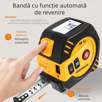 SW-TM40 Măsurător de distanță cu laser – dispozitiv portabil cu infraroșu pentru tâmplărie