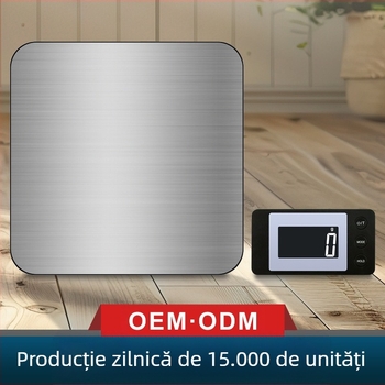Model G03, cântar electronic pentru colete, capacitate 50 kg, măsurare electronică, alimentare 3A, suport etichetare privată