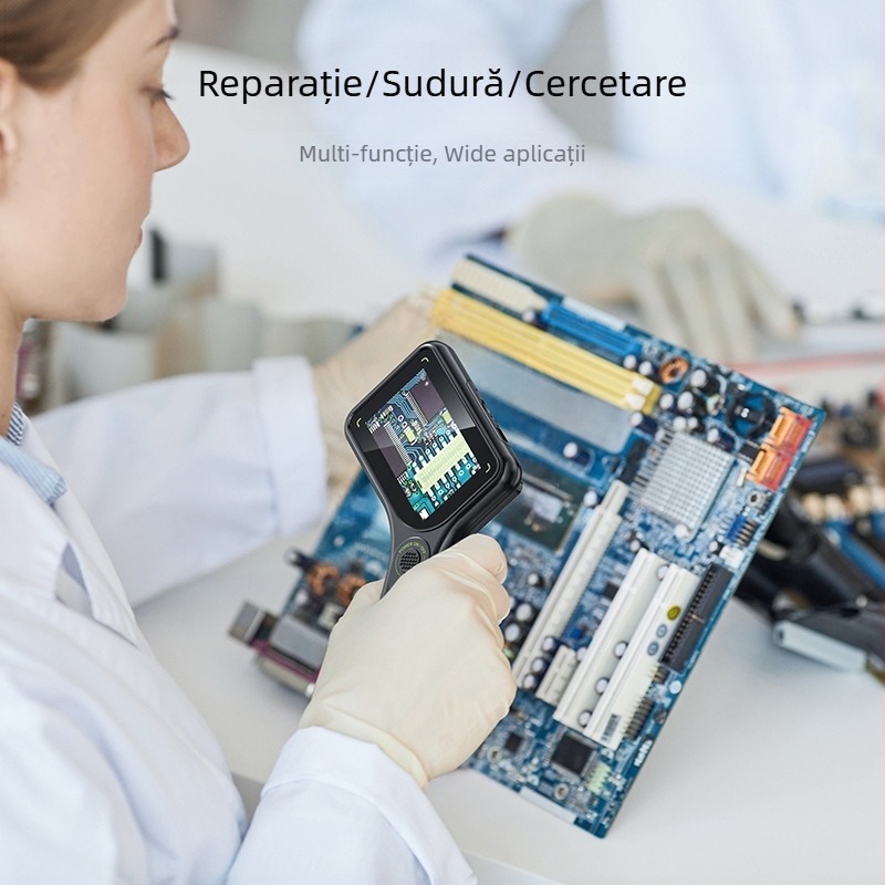 Microscop digital portabil cu mărire HD pentru reparații electronice