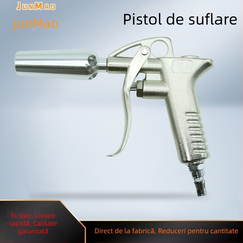 Pistol de suflat praf, presiune înaltă, duză scurtă, pneumatic, debit mare