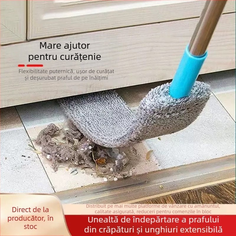 Perie pentru praf, Chenille, cap plat, reglabilă, lansată iarna 2012