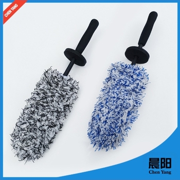 Morning sun Perie de mașină din microfibră — Perie de curățare auto pentru curățarea anvelopelor