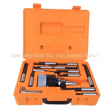 Set de scule de găurit pentru freză, model F1-NT40-3, unealtă de găurit cu muchie unică, oțel rapid, intervalul 12–225 mm, adâncime efectivă 100 mm