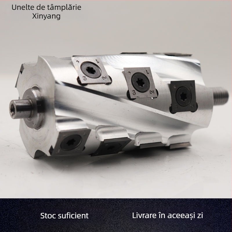 Planer electric pentru lemn cu lamă spirală de unică folosință, profilare și tăiere pe patru fețe (Xin Yangcheng; unelte pentru mașinile de prelucrare a lemnului; oțel molibden)