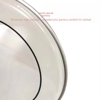 Capă de tobă cu dublu strat din piele uleiată, SGTJSGRX – membrană de tobă pentru percuție occidentală