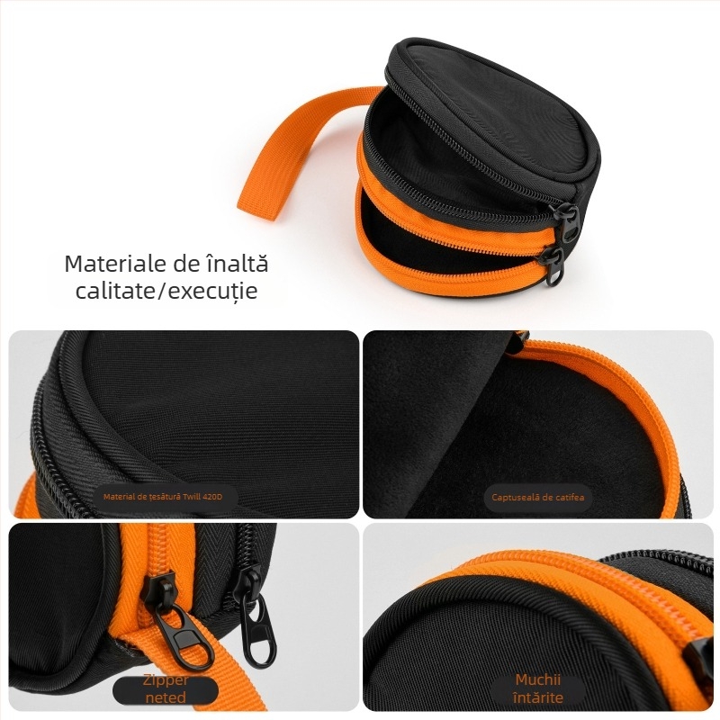 Geantă de depozitare pentru Solis Lite router WiFi portabil – husă nylon (Model: 404-E002-050038; Tip: Geantă de depozitare; Material: Nylon; Compatibil: Solis Lite WiFi portabil)