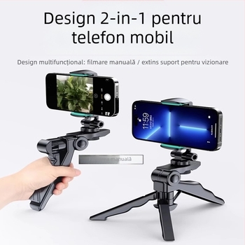 Suport pentru telefon pentru transmisiuni live — personalizabil, din plastic, stil general