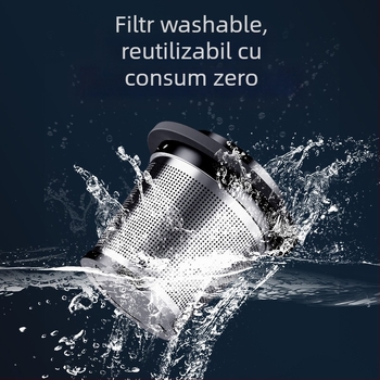 Aspirator fără fir pentru mașină – 16000Pa aspirație, 7.4V, 100W, 4-in-1, reîncărcabil