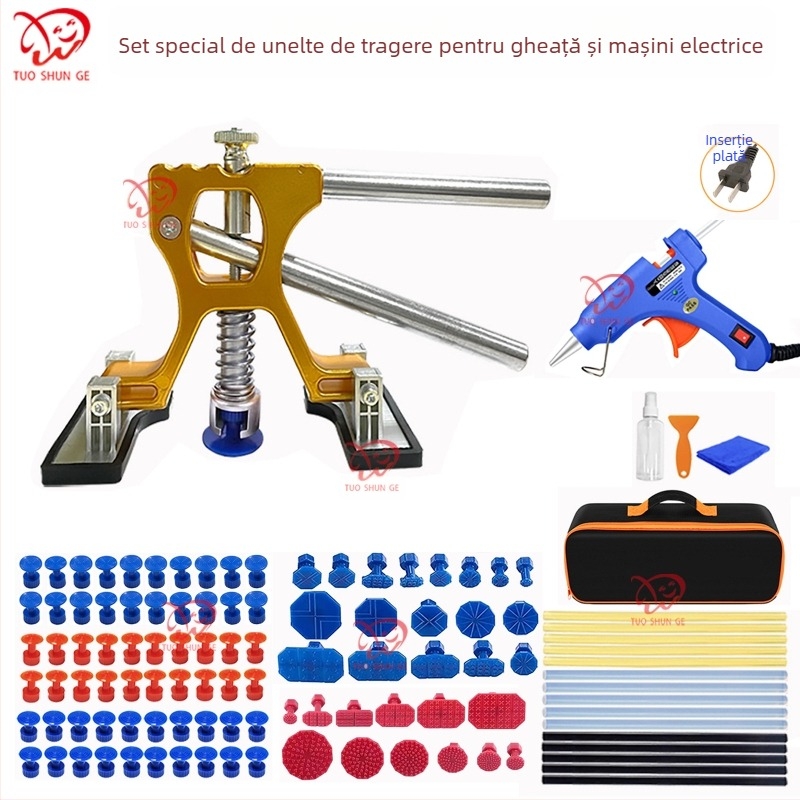 Trăgător cu vid reglabil pentru reparații ale deformațiilor cauzate de grindină pe caroseria metalică a mașinii, 20V, SEVCA-YD002, Brother Tushun.