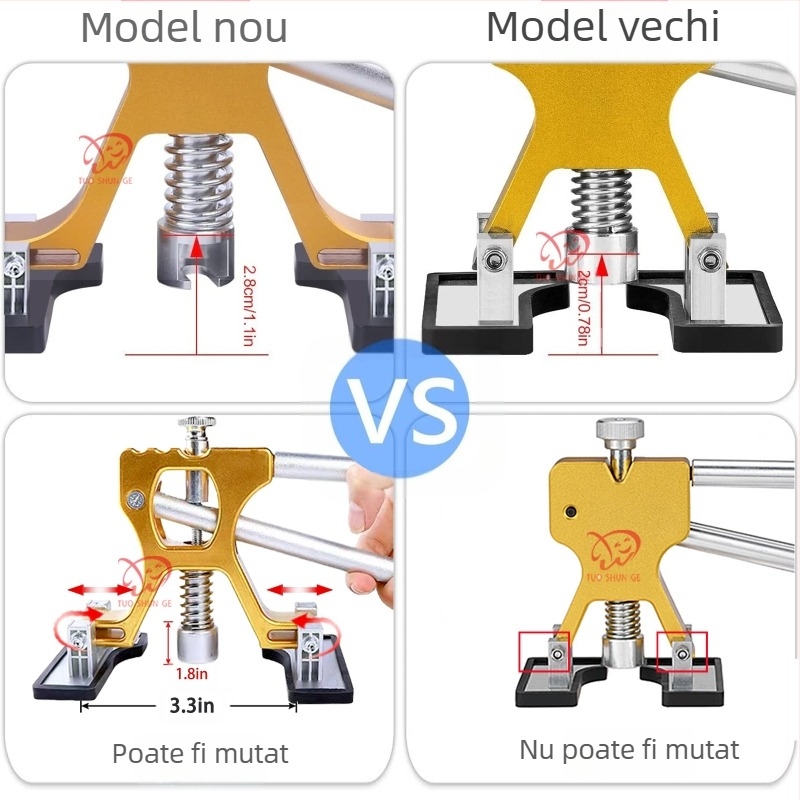 Trăgător cu vid reglabil pentru reparații ale deformațiilor cauzate de grindină pe caroseria metalică a mașinii, 20V, SEVCA-YD002, Brother Tushun.