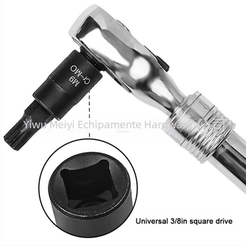 Set de chei cu socuri din oțel crom-molibden, universal