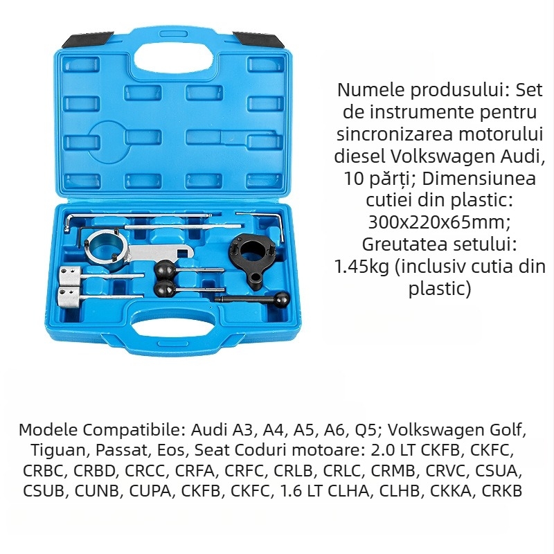 Musen tang unealtă de sincronizare a motorului diesel pentru VW Tiguan, Audi, Skoda 1.6/1.9/2.0 TDI, VAG T10490