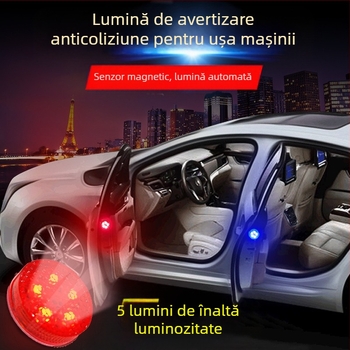 Lumină LED decorativă pentru mașină, fără modificări, cu inducție wireless — FLAME LIGHT, plastic, 3V, 2.5W, pentru mașini