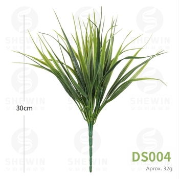 Buchet de plante artificiale pentru amenajări peisagistice — Evening rhyme, plastic, turnare prin injecție, varietate Bluegrass, pentru recuzita fotografică și decorul casei