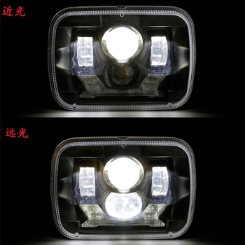 Faruri LED pentru Wrangler – MS-5798, 78W, 12V, IP65, 3800/2400 lm