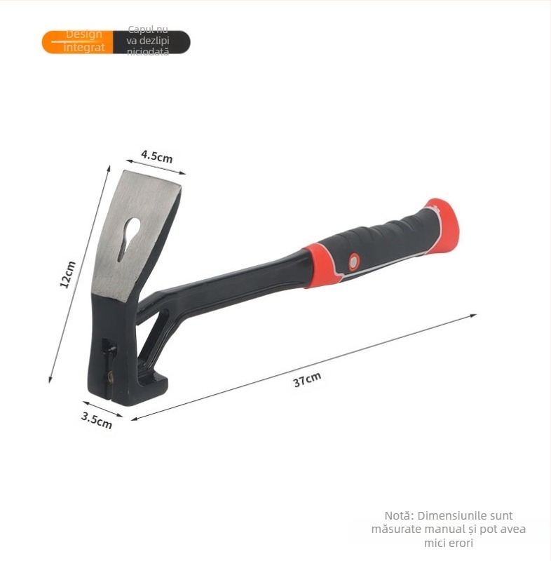 Pro-built unealtă de grădină all-in-one pentru agroindustria, cu adze, hoe, digging pickaxe, hammer și weeding tool
