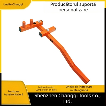 Unealtă de reglare a terasei din lemn – reglaj multifuncțional cu unghiuri multiple, din oțel cu carbon înalt, set de 18 piese
