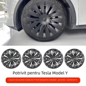 Capac central de roată Model Y, margine dreaptă, PC+ABS, pentru Model Y, WSD-XS, Jiangsu