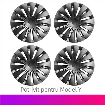 Capac central de roată Model Y, margine dreaptă, PC+ABS, pentru Model Y, WSD-XS, Jiangsu