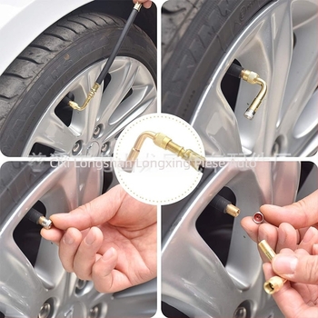 Set extensie Valve pentru tubeless — valve din cupru, montaj prin filet, nucleu obișnuit, compatibil cu mașini, camioane și biciclete