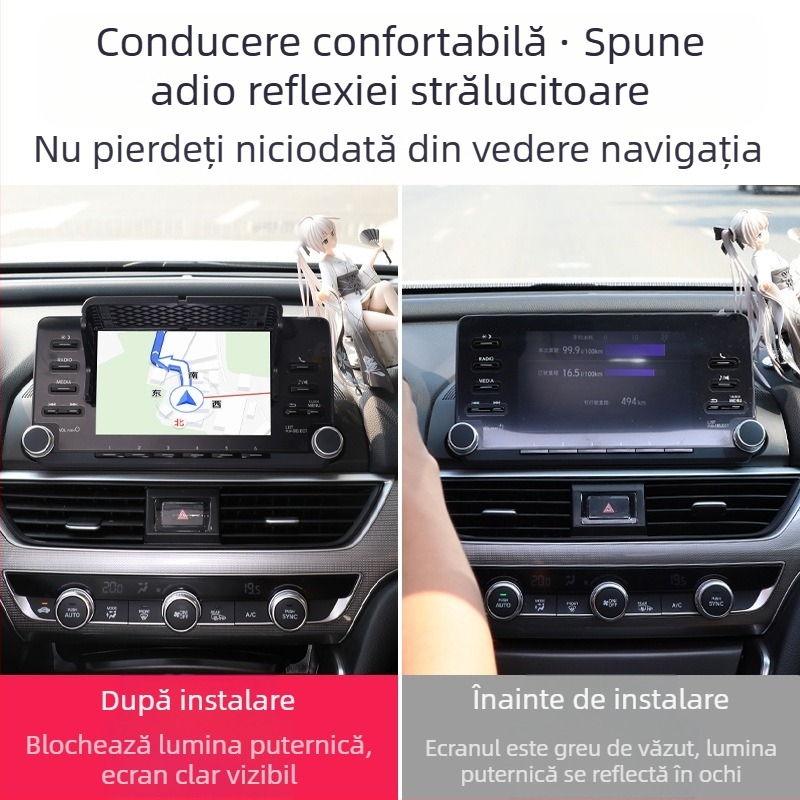 Viziere de navigație pentru afișaj auto, material ABS, modelul 133, brand Runner