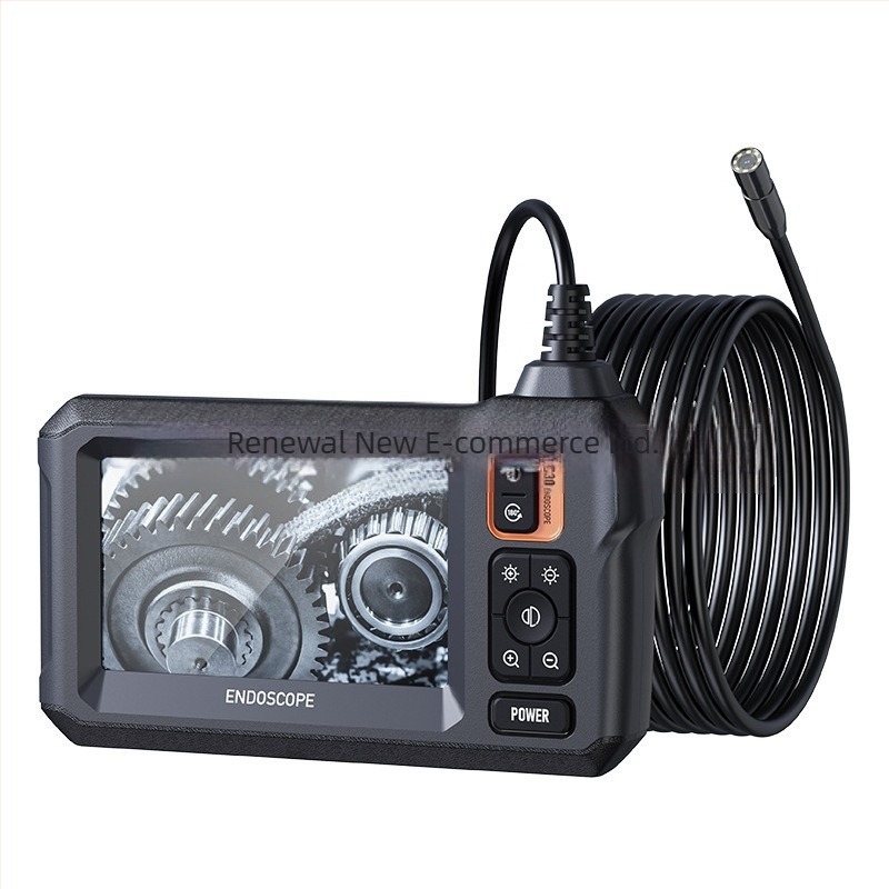Endoscop industrial pentru conducte C30-M cu 1080P, display LCD de 4,3 inch, IP67, unghi de vizualizare 70°, sondă de 8 mm