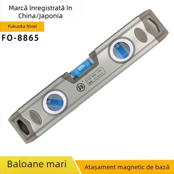FO-8865 riglă cu nivel și bază magnetică