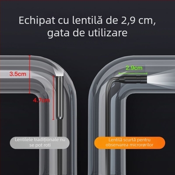 Meifu cameră endoscopică industrială HD, 1080p, rază 10–30 m, utilizare în interior
