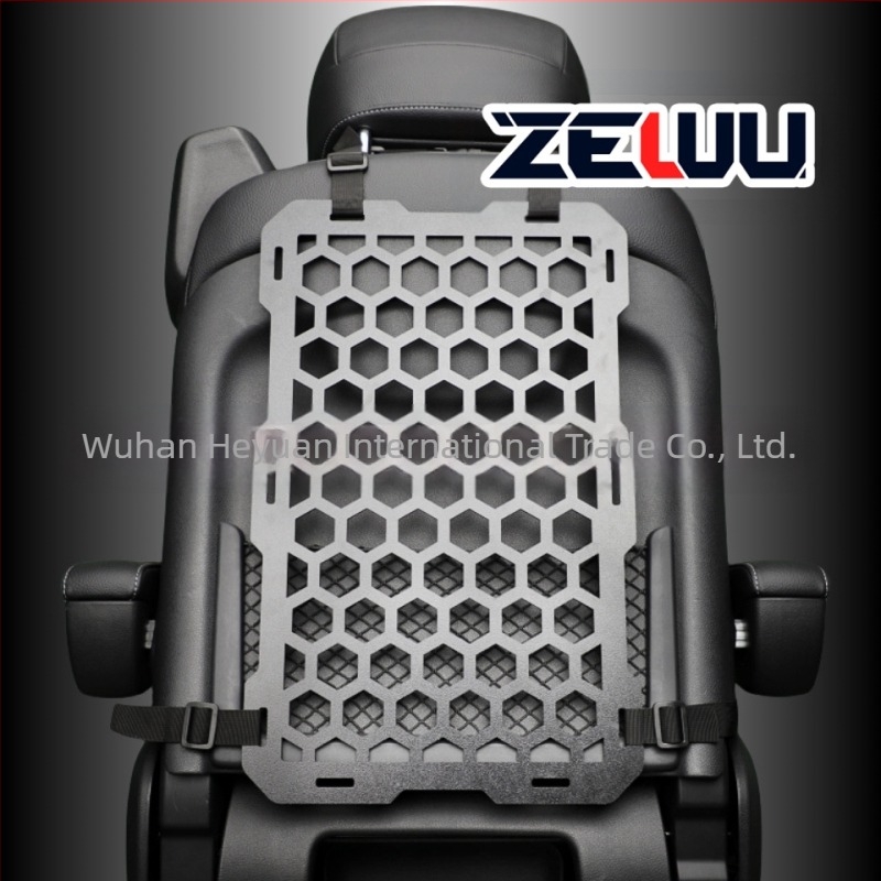 Panou MOLLE hexagonal pentru scaunul auto, montaj suspendat, din plastic, impermeabil și rezistent la tensiune, compatibil universal