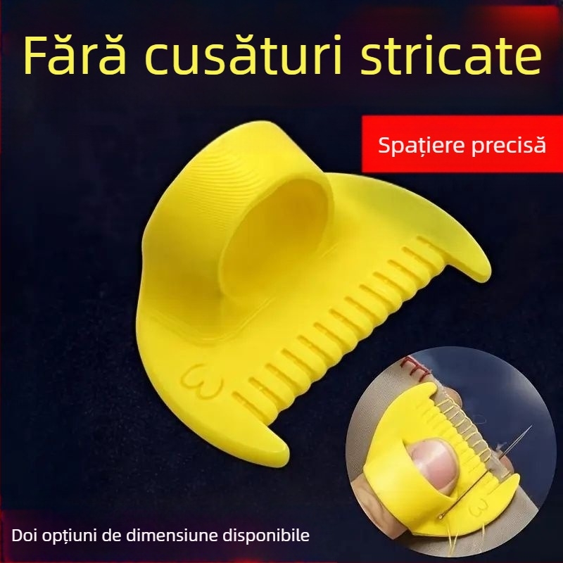 Unealtă de cusut manual imprimată 3D – cusut DIY cu ață, instrument auxiliar pentru cusut și fixare margine