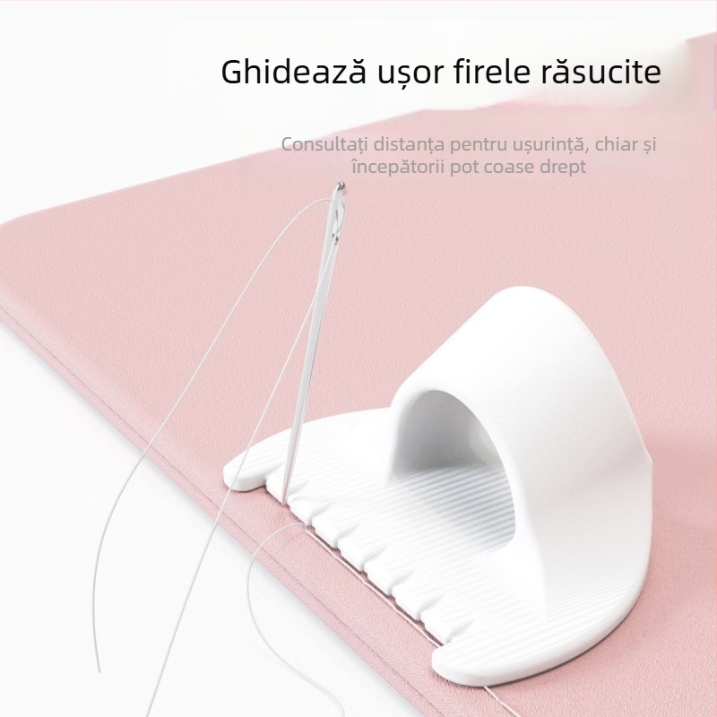 Unealtă de cusut manual imprimată 3D – cusut DIY cu ață, instrument auxiliar pentru cusut și fixare margine