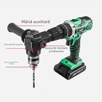 Adaptor Blade pentru șurubelniță electrică, unghi drept de 90° - Model SKU06435