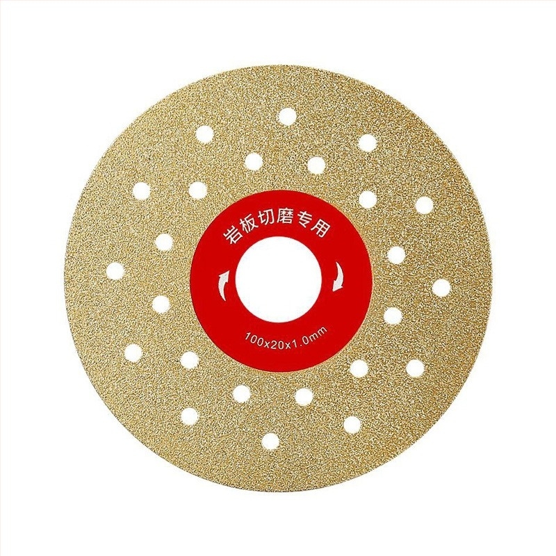 Disc diamant pentru tăierea plăcilor din ardezie, margine chamfer de 45°, șlefuire plată, model 012, granulație 500