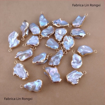 Cercei cu un singur mărgelă atârnată — perle de apă dulce Baroc Keshi, bijuterii DIY