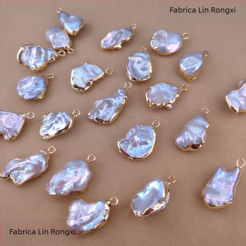 Cercei cu un singur mărgelă atârnată — perle de apă dulce Baroc Keshi, bijuterii DIY