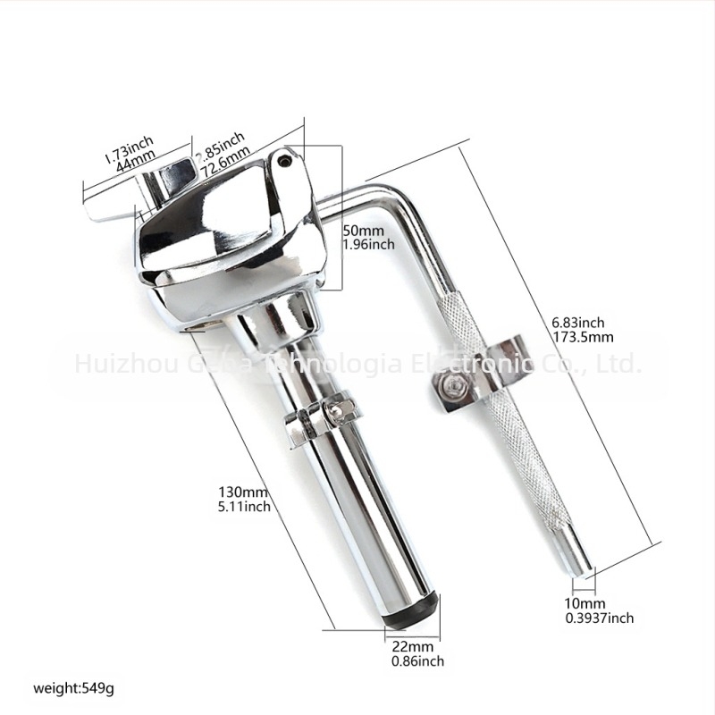 Suport pentru braț pentru set de tobe WC102 – Accesoriu metalic pentru tobe