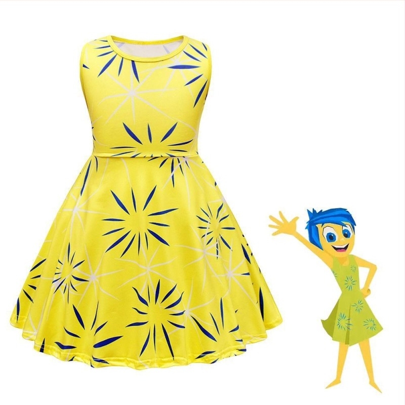 Rochie cosplay pentru copii fără mâneci – Amestec de bumbac; Material principal: 65% poliester, 35% bumbac pentru căptușeală; Potrivită pentru copii 8+ ani; Vara 2025