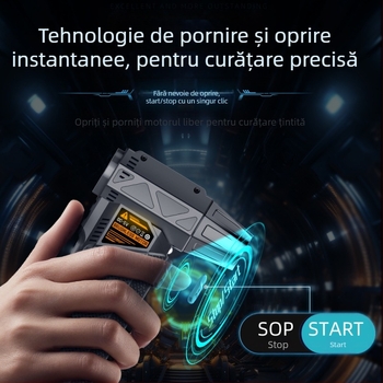 Ventilator portabil USB pentru camping, funcție de suflare a prafului și aspirație, motor brushless, reglare a vitezei fără trepte, baterie încorporată 4000–6000 mAh