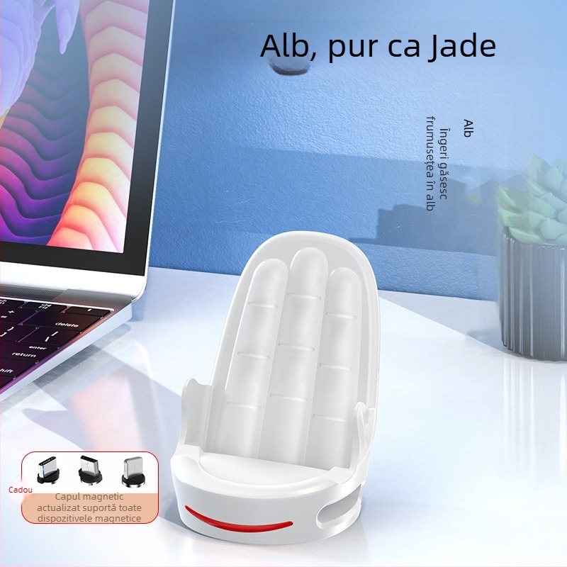 Încărcător wireless cu cap magnetic și suport vertical, încărcare rapidă 15W, 2A curent de ieșire