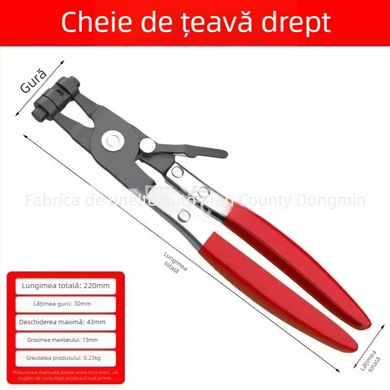 Clește pentru cleme de furtun auto, model 002